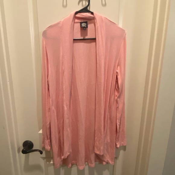 Bobeau Hi/Low Jersey Cardigan - Picture 2 of 4